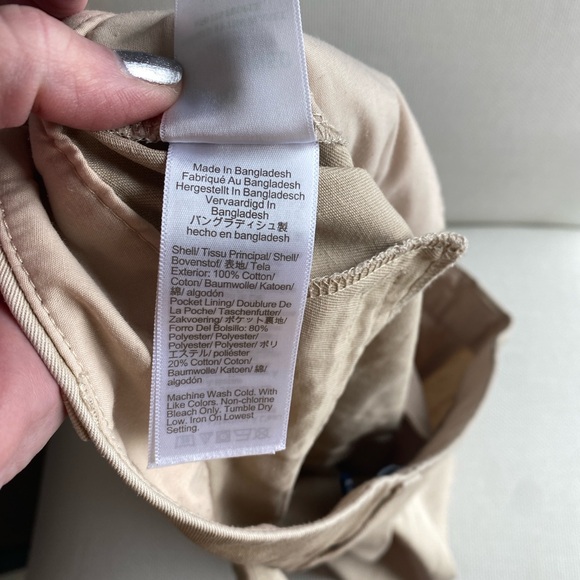 J. Crew Women’s 7” Classic Cotton Khaki Chino Short Size 10 - Picture 6 of 7